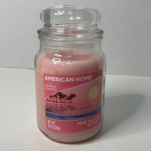 Yankee Candle American Home Pink Island Sunset Candle